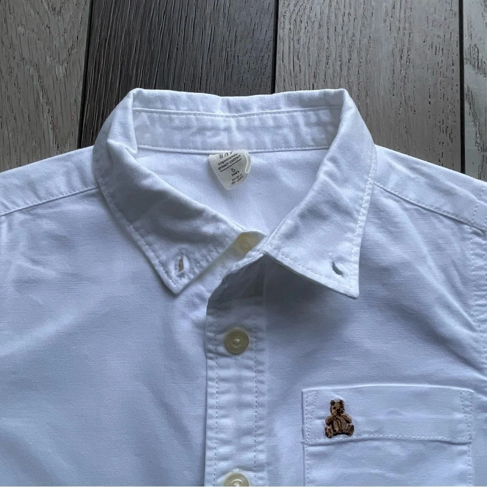 GAP Classic White Kids Shirt
